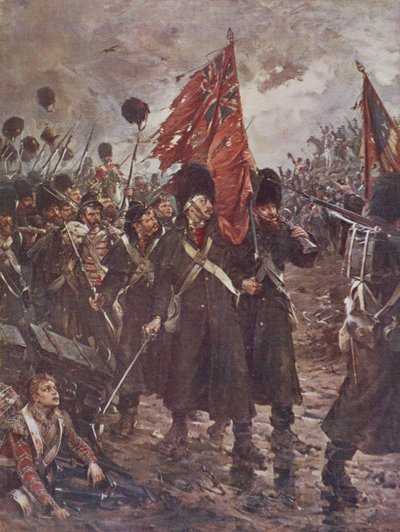 Los guardias en Inkerman, 5 de noviembre de 1854, ilustración de 